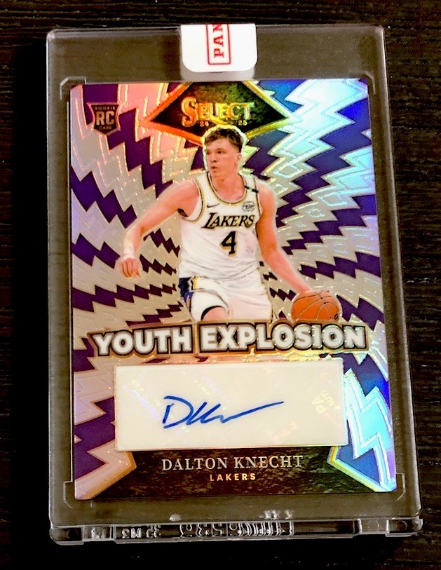 2024 Panini Select Youth Explosion Dalton Knecht RC Auto Sealed