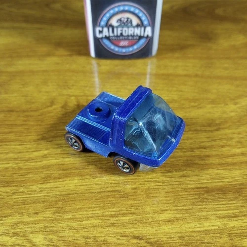 Hot Wheels The Heavyweights Redline Moving Van Racer Rig Cab Blue Hong Kong 1970