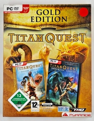   Titan Quest Gold Edition PC DVD Box THQ Deutsch ARPG Klassiker