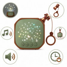 Baby Sound Machine Puppy White Noise Star Projector Light USB-C Sleep Aid