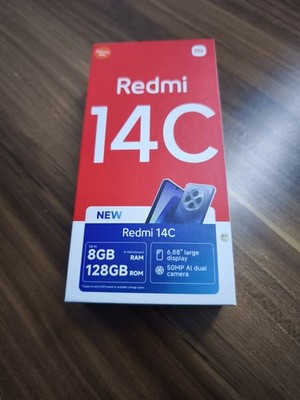 Xiaomi Redmi 14C 128GB 4GB RAM 6.88'' 120Hz NFC 50MP Dual-SIM Midnight Black