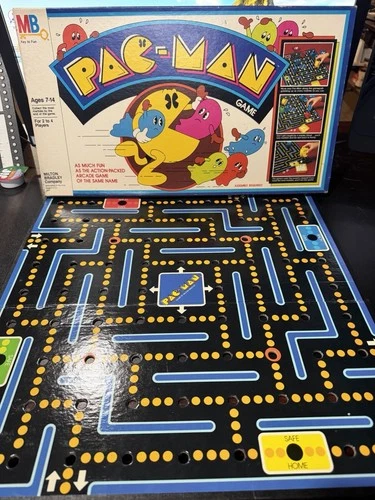 Vintage 1980 Milton Bradley Pac-Man Board Game   #4216-COMPLETE Read Des