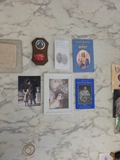 Carmalitie Nun Collection Prayer Booklet, Holy Water Holder, St Theresa Photos