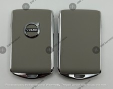 New Volvo Leather Gray Smart Key Fob Ygohuf8423 S90 Xc90 Xc60 Xc40 V90 V60 40 S