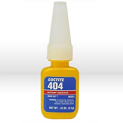 Loctite 46551 Quick Set Instant Adhesive, 0.333 Ounce Bottle