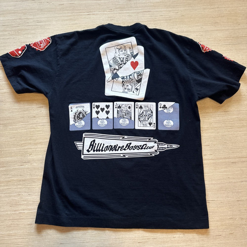 Billionaire Boys Club Made in Japan Poker Theme Streetwear Graphic Tee Shirt Lg