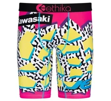 KAWASAKI X ETHIKA KAWABUNGA UNDERWEAR, MULTICOLORED, LARGE, K002-3701-PKLG