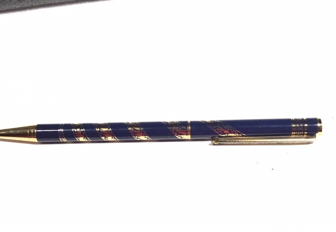 専用❗️リリパット165☆Buckingham Palace Buckingham Palace Royal Family Enamelled Pen W/Gold Plated Snake
