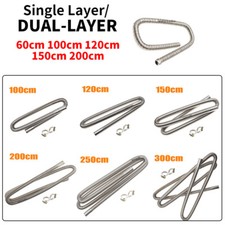 60cm - 300cm Abgasrohr Abgasschlauch Diesel Standheizung Schalldämpfer Auspuff