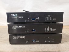 LOT OF 3 Dell SonicWall TZ300 TZ300W