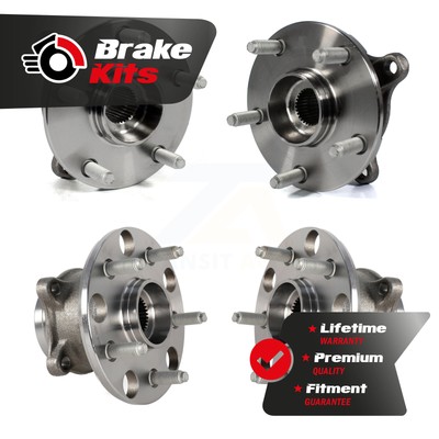Centric 401.44006 - Premium Wheel Bearing and Hub Assembly, with ABS Tone Ring/Encoder
