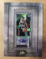 2003-04 Troy Bell  Topps Matrix Mini Framed #MA-TB Rookie Auto