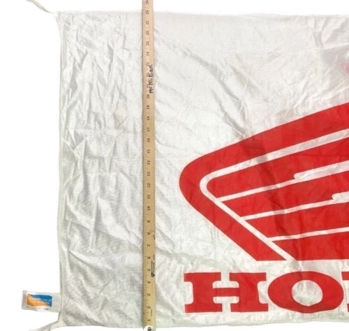 Большой рекламный баннер дилера Honda Motorcycle Red Wing 56 дюймов x 28 дюймов - Изображение 3 из 4