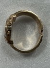 Women's Geneva Rose Gold Tone Dial Rhinestone Bezel Watch Preowned Working — photo 2