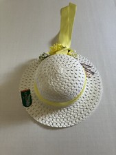 Yellow White Easter Hat for kids