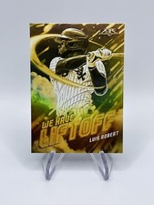 Luis Robert 2021 Topps Fire Baseball We Have Lift Off Gold Minted WHL-5