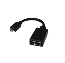 TOTAL MICRO TECHNOLOGIES MICH-H-TM MICRO HDMI (M) TO HDMI (F) ADAPTER