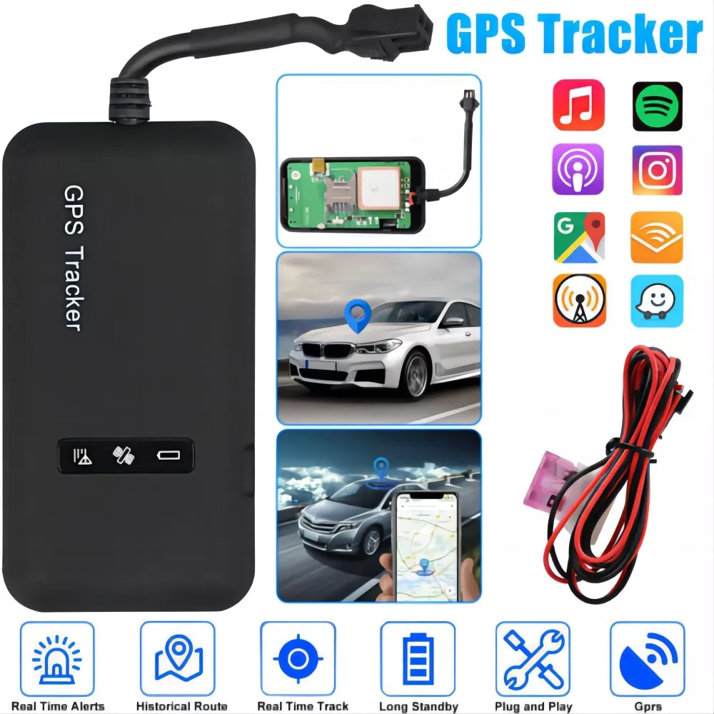 Real Time Car GPS Tracker GSM GPRS Tracking Locator Device for Motorcycle  Bike