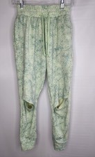 Gymshark Weight Lifting Chalk Joggers Split-Knee Pants Women  s XS Sage Green