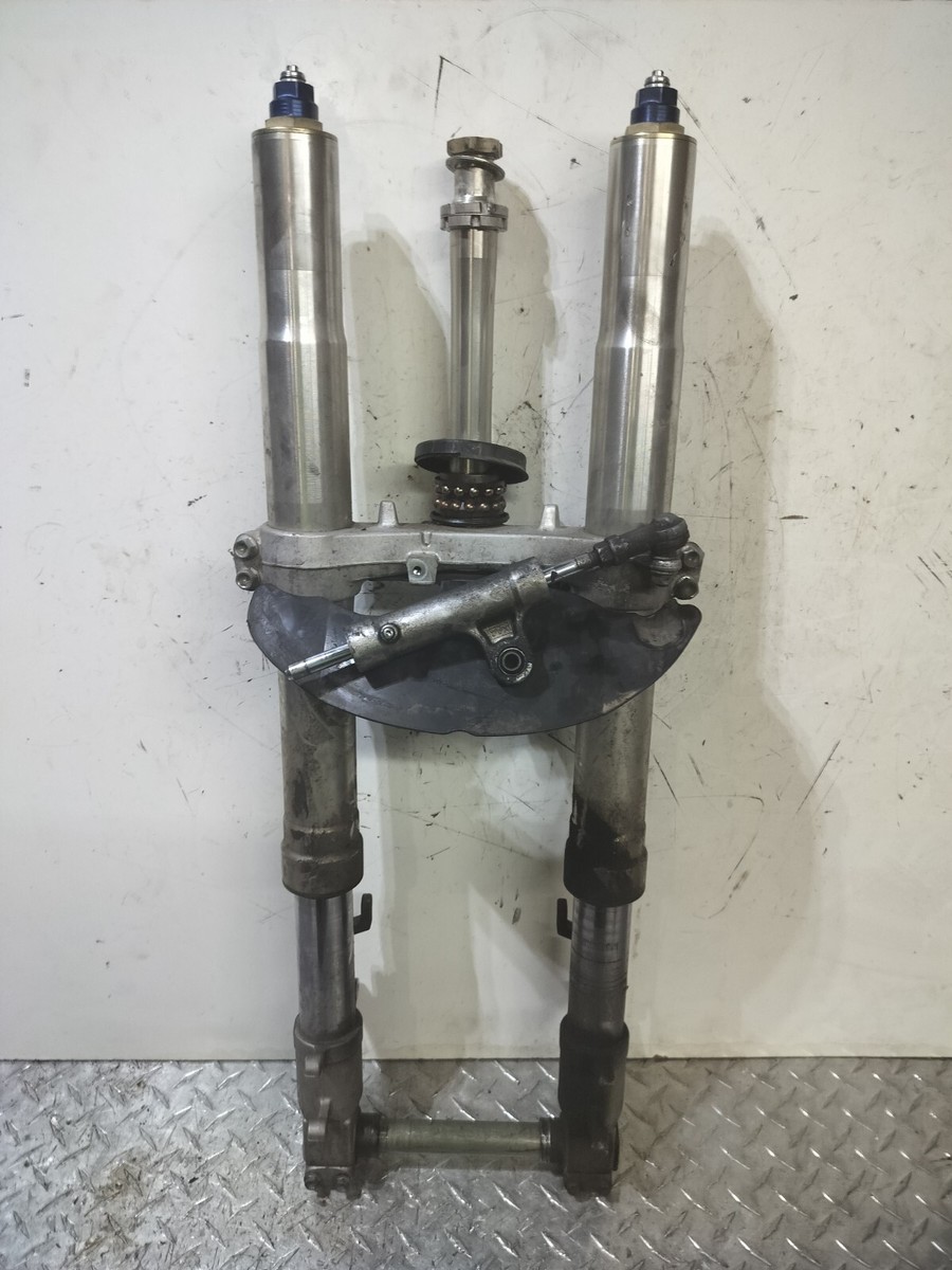 2000-2003 Suzuki GSXR 750 OEM FRONT END FORKS WITH TRIPLE TREE