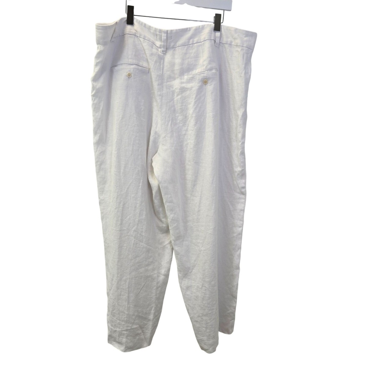 NWT Madewell The Harlow Wide Leg Linen Pants Size 14 | eBay display picture 1