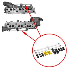 Mercedes OM642 intake manifold damper link repair kit for 6420905037, 6420907737