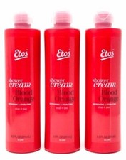 Etos Blood Orange Shower Cream 8.5 Fl Oz 3 Pack 