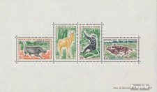 côte d'ivoire Bloc 2 (complète edition) neuf avec gomme originale 1963 Animaux