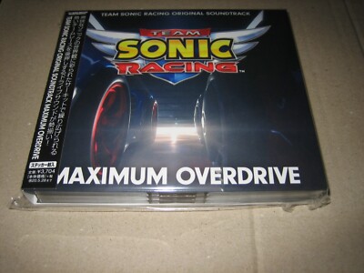 TEAM SONIC RACING ORIGINAL SOUNDTRACK MAXIMUM OVERDRIVE Soundtrack CD ...