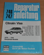 CITROEN Visa Super Chrono II 4 Zylinder 11E GT 1979-1984 Reparaturanleitung B746