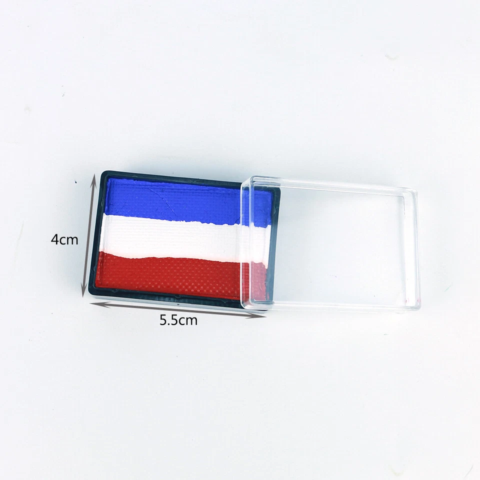 Water Activated Face Body Paint Painting Split Cake Palette Easy USE Wash 30g UK - Image 2 of 4