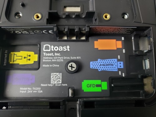 Toast Flex POS 15 Touchscreen Monitor TK200 OHNE ADAPTER OHNE STÄNDER - Bild 8 von 11