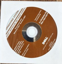 NEW OEM Dell Windows Vista Business Reinstallation DVD 32Bit Operating System CD