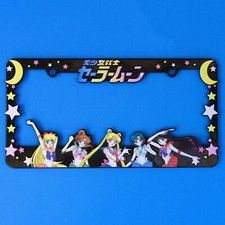 Sailor Moon Personalizado Placa Marco Soporte Coche Anime Figura Manga