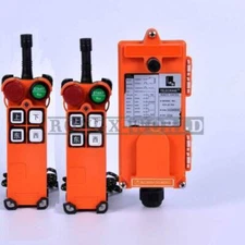 Industrial Remote Control 2 Transmitters + 1 Receiver F21-4S #E1