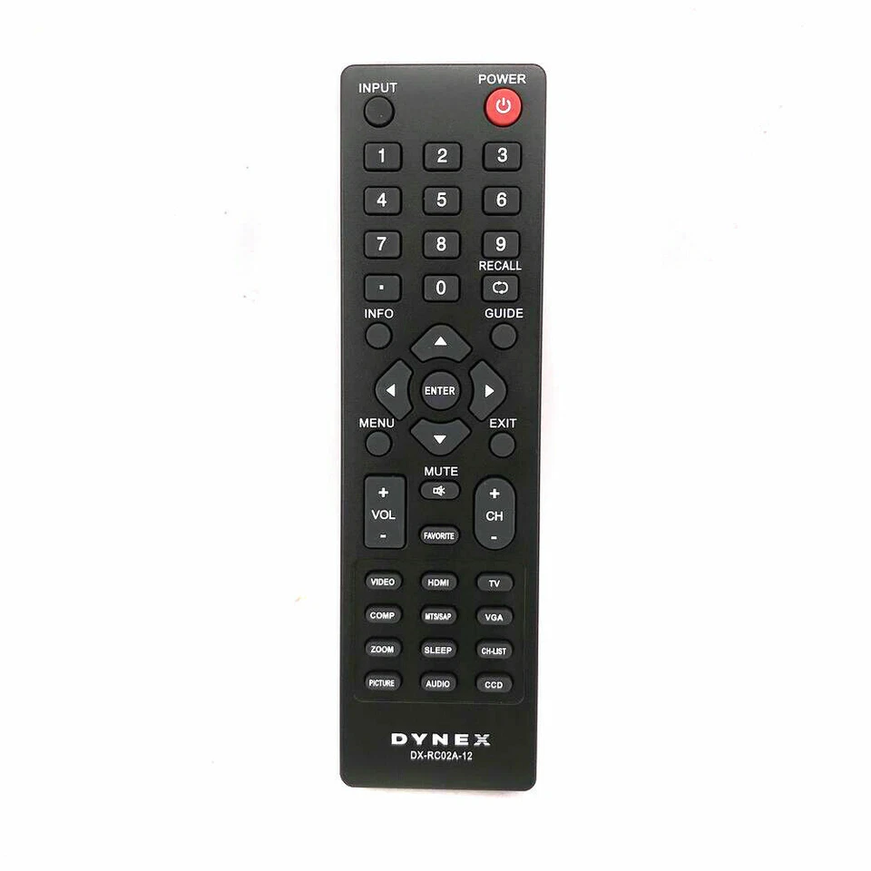 New DX-RC02A-12 For DYNEX LCD LED TV Remote Control DX-RC01A-13 Almost All Model