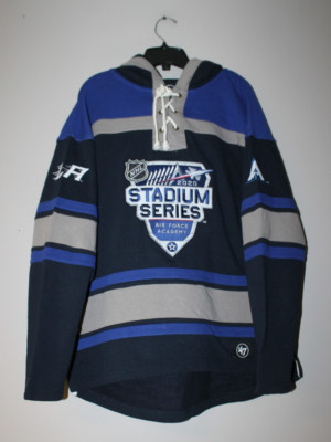 New NHL 2020 Stadium Series LA old time style mid weight cotton hoodie men's S
