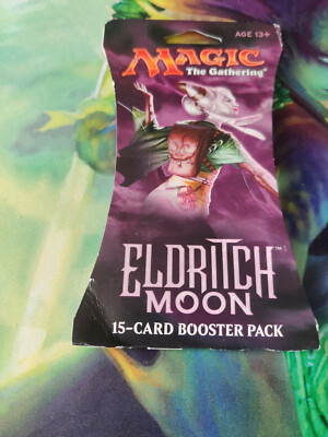 Eldritch Moon Booster Pack x1 - Sleeved Retail Display (Dmg'd