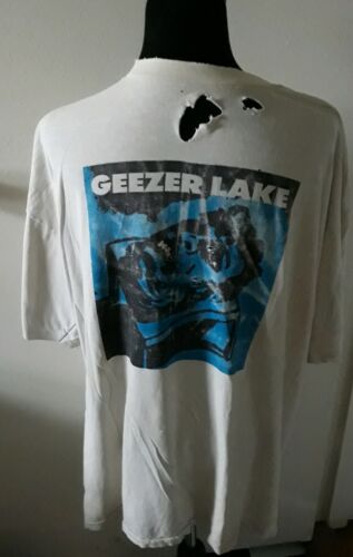 Geezer Lake Tshirt circa 1990s alternative rock XL