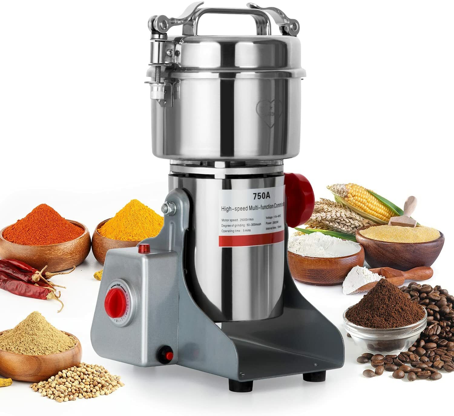 commercial spice mill grinder