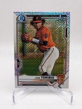 💥 2021 Bowman 1st Chrome #BCP-228 Luis Toribio Prospects Mojo Refractor
