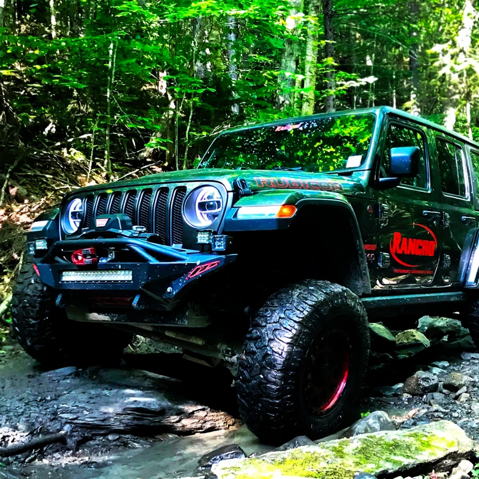 Rancho RS5000X Rear&Front Shocks Absorber For 09-03 Hummer H2 1-2_'' Front Lift - Image 4 of 4