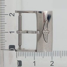 Original 18mm tang buckle for Breitling