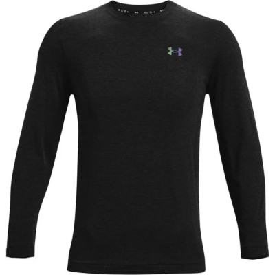 Under Armour Rush Seamless Training Top Shirt Schwarz Gym (Größe Medium) UVP 64£