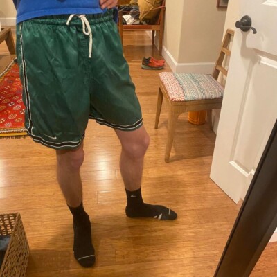 Short De Foot Nylon Lanzera Vintage Années 90 - Taille S - Neuf Avec étiquette