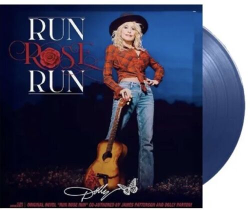 DOLLY PARTON RUN ROSE RUN LP BLUE OPAQUE VINYL EXCLUSIVE NEW SEALED - Picture 2 of 4
