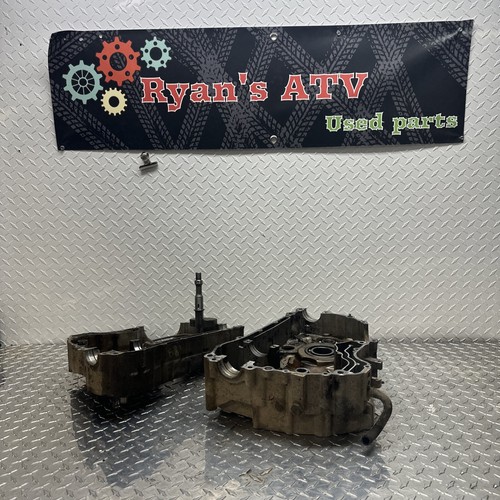 2000 Suzuki Quadrunner 500 4x4 ATV Used OEM Engine Crankcase Crank Cases Block