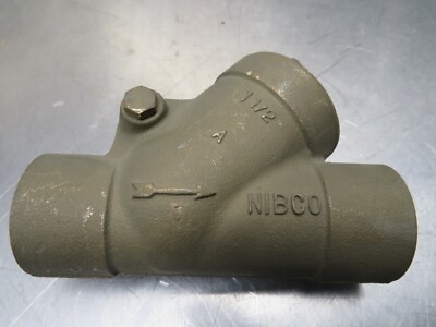 Nibco 1-1/2'' Swing Check Valve Bronze 125SWP 200WOG Socket Weld Type
