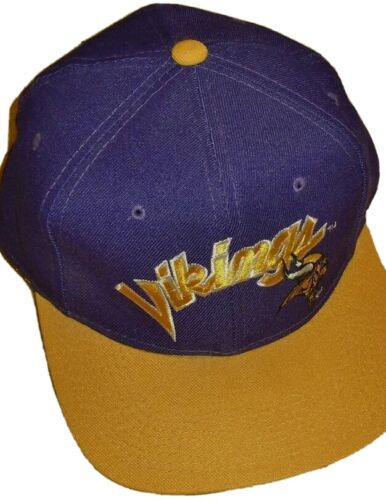 Minnesota Vikings hat SPORTS SPECIALTIES VIntage 90's sz. 7 3/8 Rare NFL - Picture 1 of 4