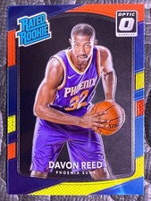 2017-18 Panini Optic Rated Rookie Red Yellow #169 Davon Reed Phoenix Suns RC NBA